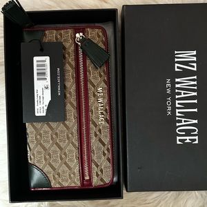 MZ Wallace Plaid Wallet